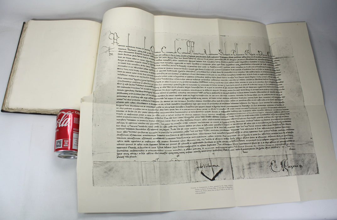 Ancient Deeds and Other Writs in the Mackenzie-Wharncliffe Charter-Chest, Privately Printed Limited edition, 1906