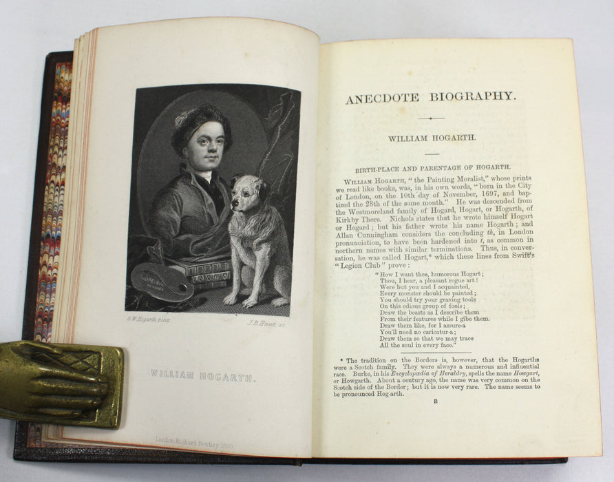 Anecdote Lives of William Hogarth, Sir Joshua Reynolds, Thomas Gainsborough, Henry Fuseli, Sir Thomas Lawrence, and J.M.W. Turner, John Timbs, 1872