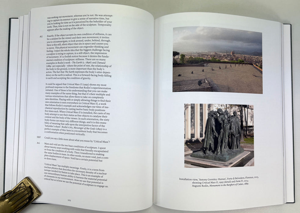 Antony Gormley; Critical Mass, Musée Rodin, 2023 Signed first edition