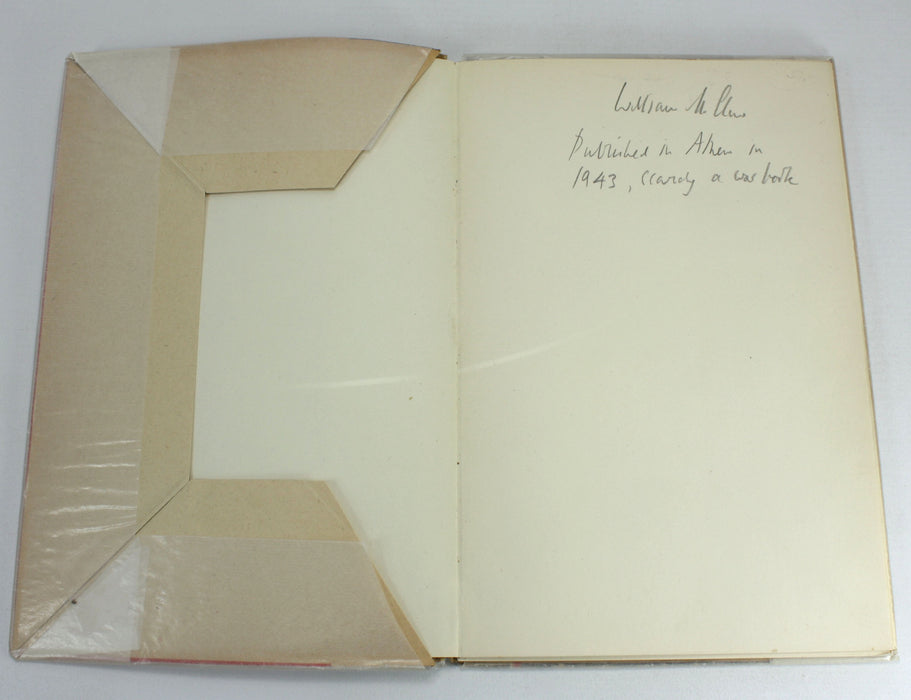 Aquarelles de Grece, F. Perilla, Editions Perilla Athenes, 1943