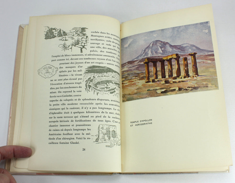 Aquarelles de Grece, F. Perilla, Editions Perilla Athenes, 1943