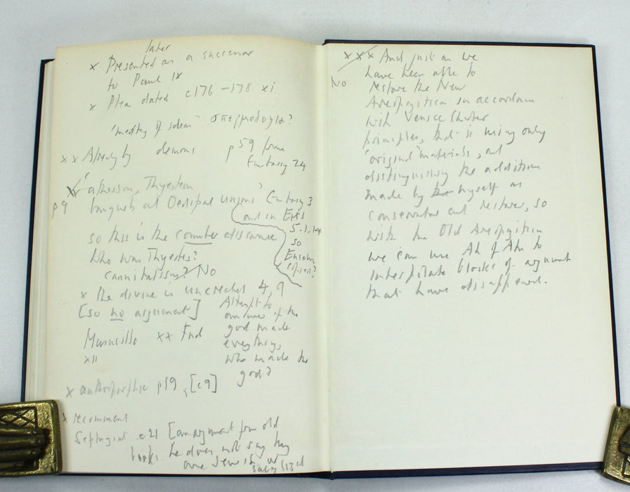 Athenagoras; Legatio and De Resurrectione, William R.Schoedel, Oxford, 1972