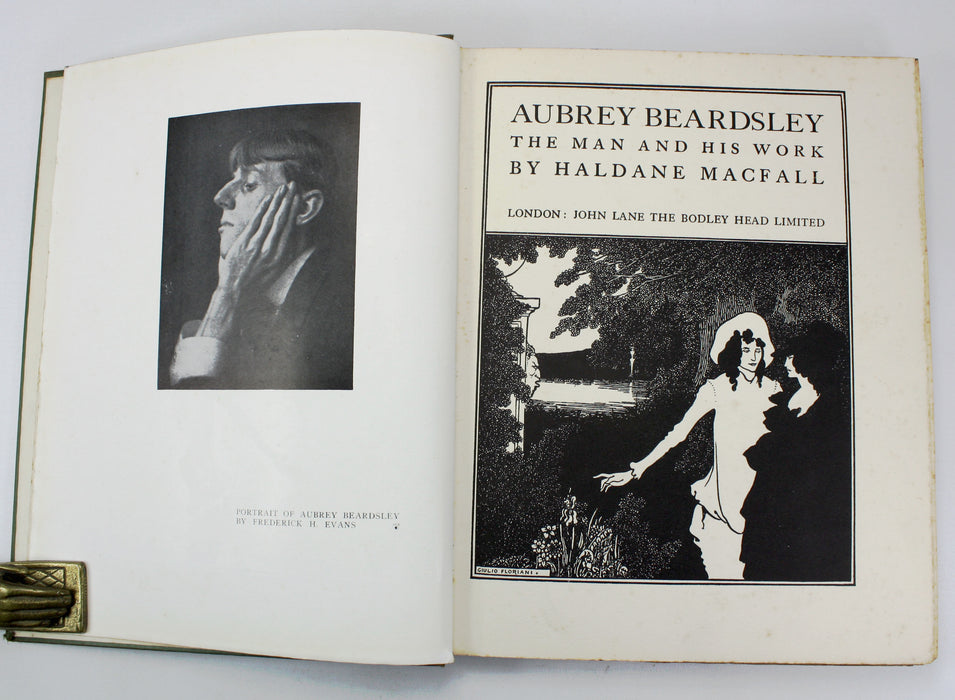 Aubrey Beardsley; The Man and His Work, Haldane Macfall, John Lane The Bodley Head, 1928