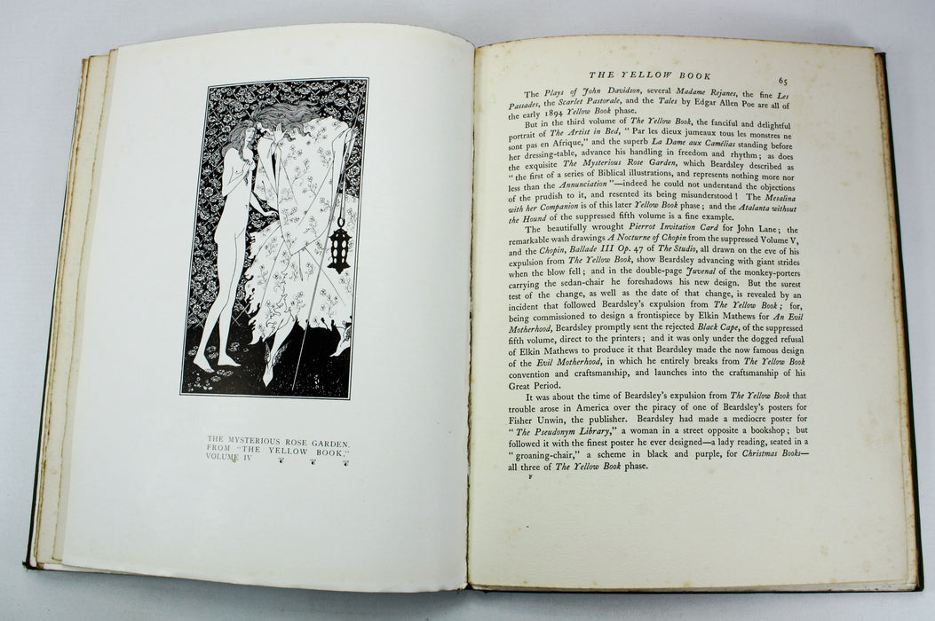 Aubrey Beardsley; The Man and His Work, Haldane Macfall, John Lane The Bodley Head, 1928