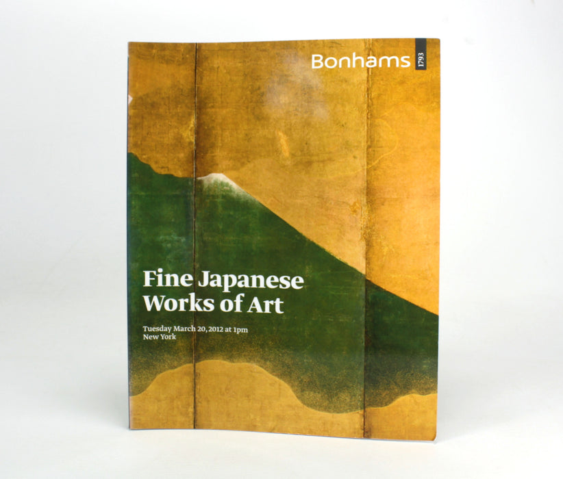Bonhams, New York; Fine Japanese Art, March 20, 2012