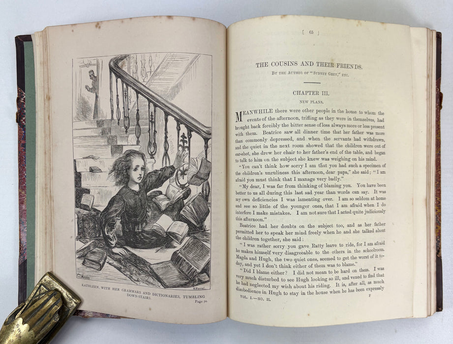 Aunt Judy's Magazine for Young People, Illustrated, 1866-1867, 2 Volumes, ed. Mrs Alfred Gatty