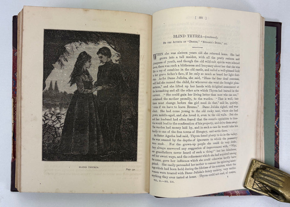 Aunt Judy's Magazine for Young People, Illustrated, 1866-1867, 2 Volumes, ed. Mrs Alfred Gatty