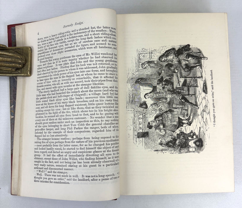 Barnaby Rudge; A Tale of the Riots of 'Eighty, Charles Dickens, Chapman and Hall, 1893