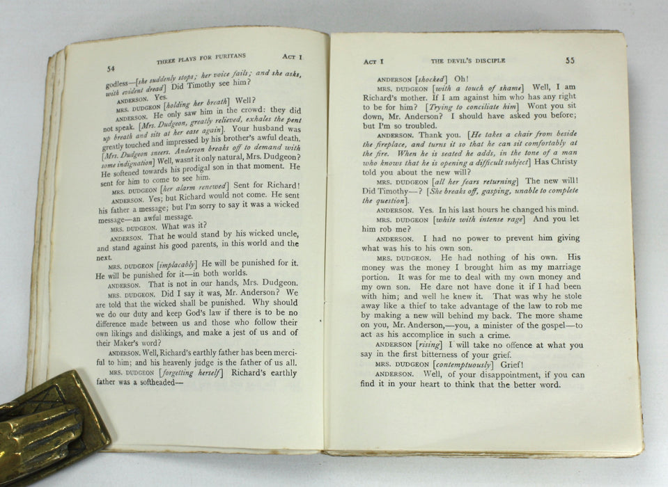 Bernard Shaw; Collection of 12 Tauchnitz Editions of his Plays, from 1914 - 1922