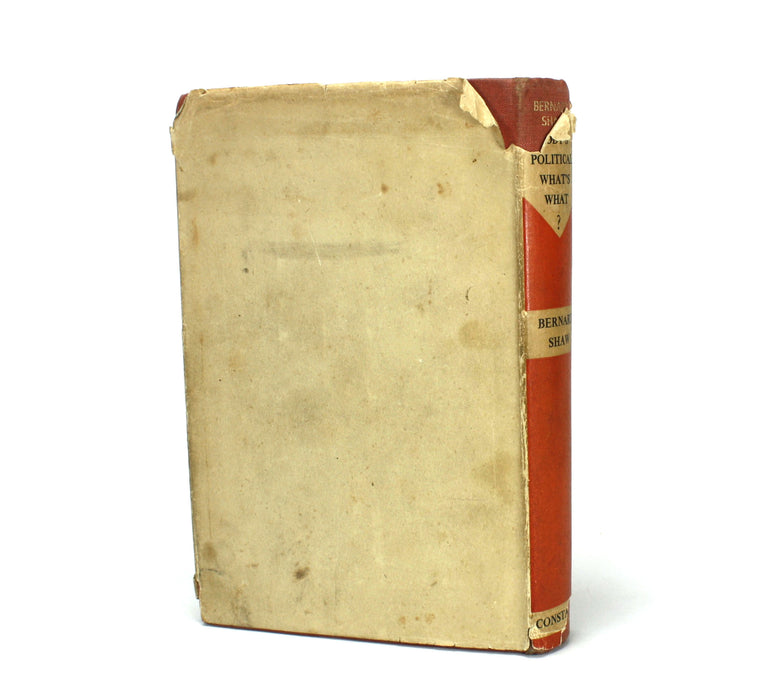 Bernard Shaw; Everybody's Political, What's What? 1944, 1st