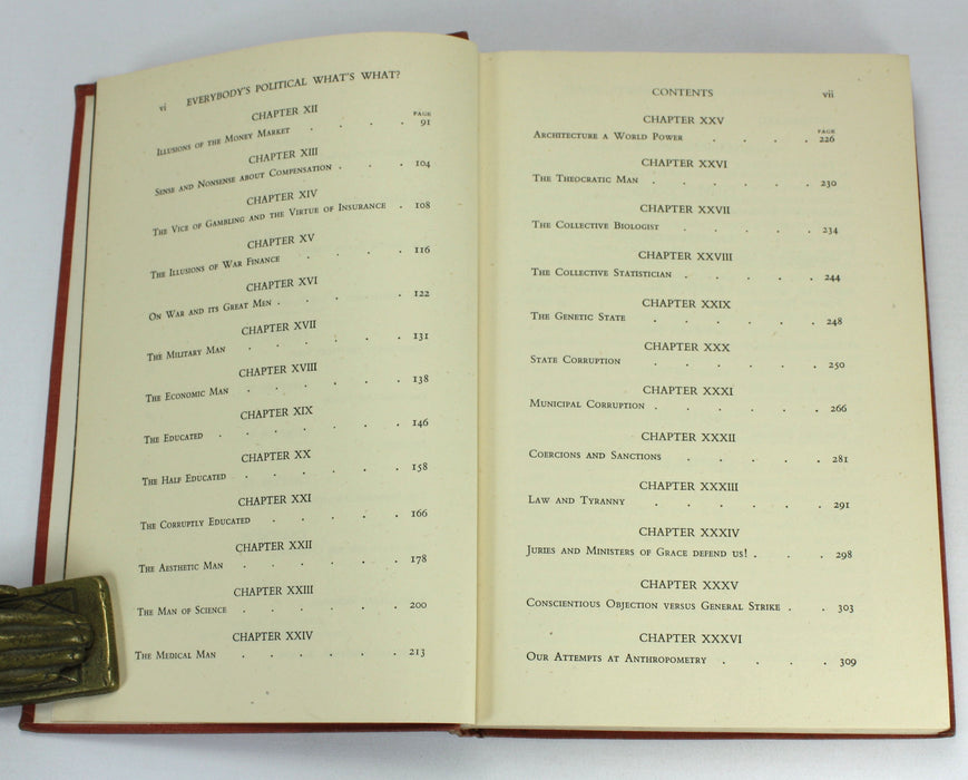 Bernard Shaw; Everybody's Political, What's What? 1944, 1st