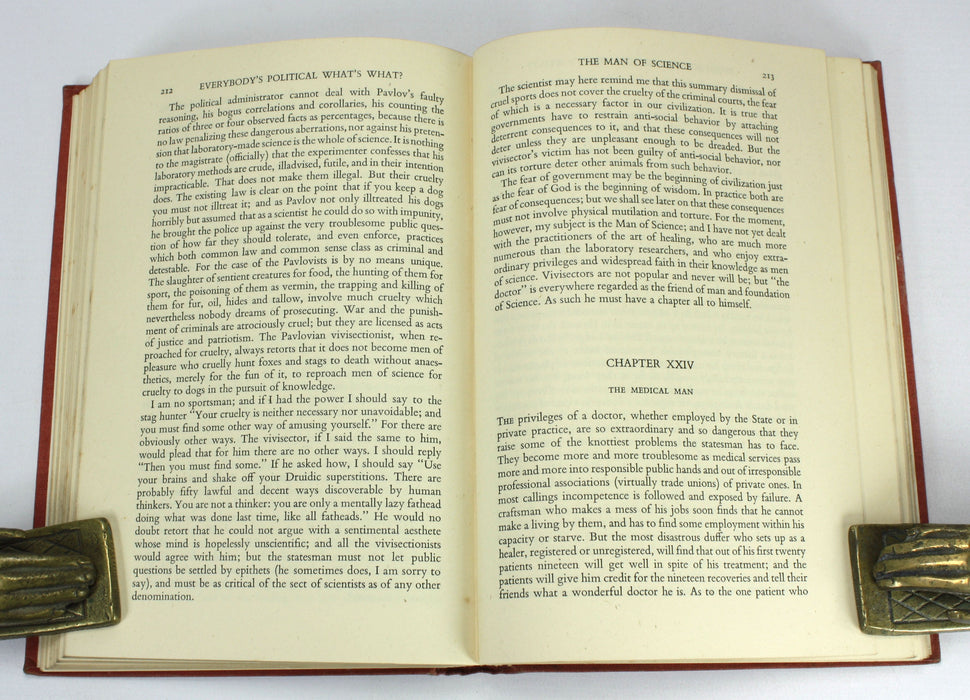 Bernard Shaw; Everybody's Political, What's What? 1944, 1st