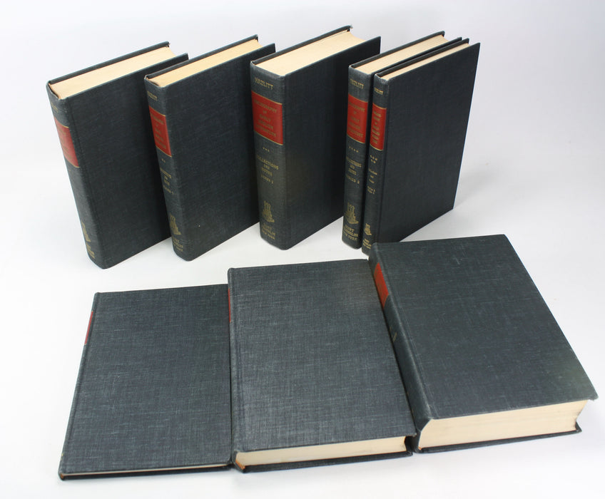 Bibliography of Early English Literature, William Carew Hazlitt, 8 Volume Reprint, Burt Franklin