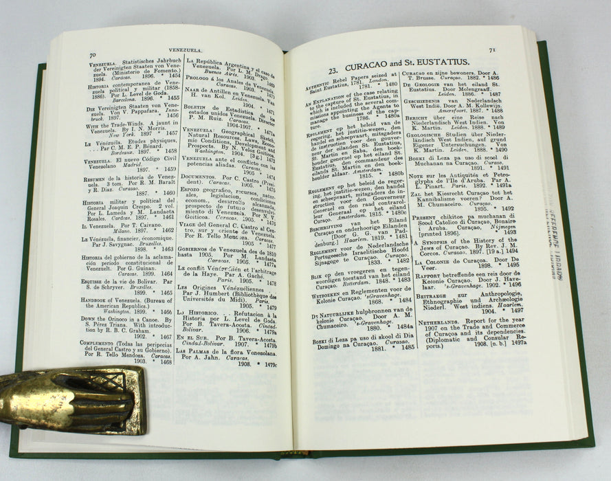 Bibliography of The West Indies, (excluding Jamaica), Frank Cundall