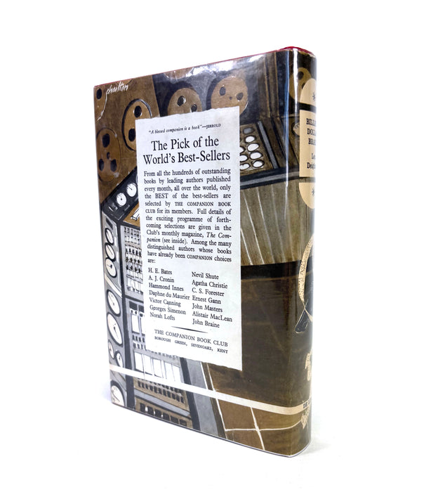 Billion Dollar Brain, Len Deighton, Companion Book Club; Collector's Deluxe Edition, 1966