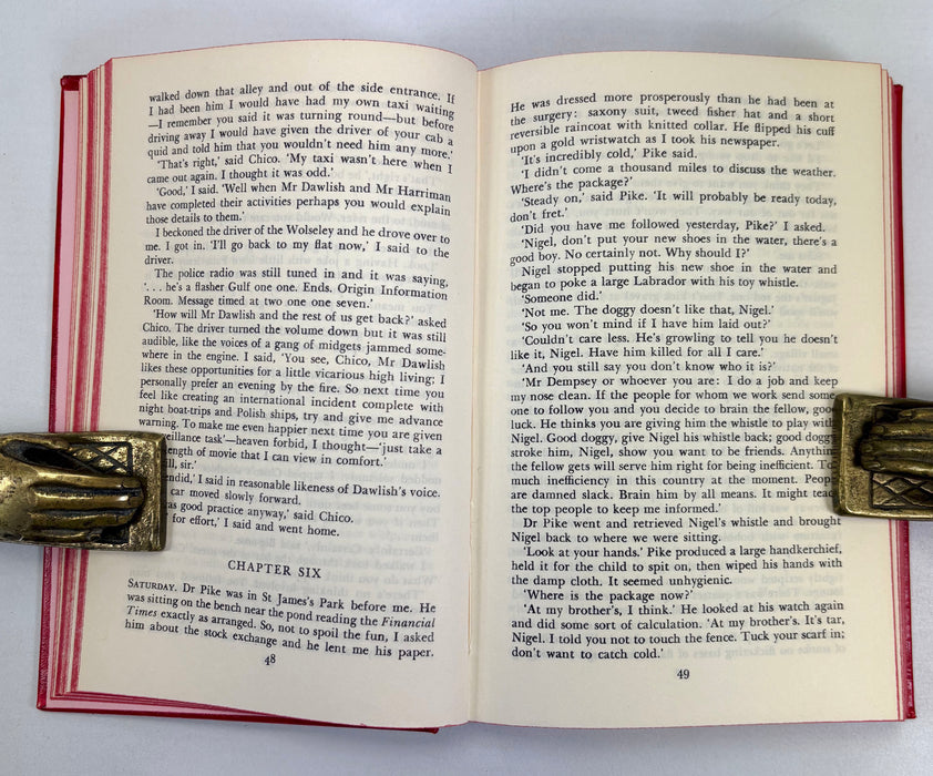 Billion Dollar Brain, Len Deighton, Companion Book Club; Collector's Deluxe Edition, 1966