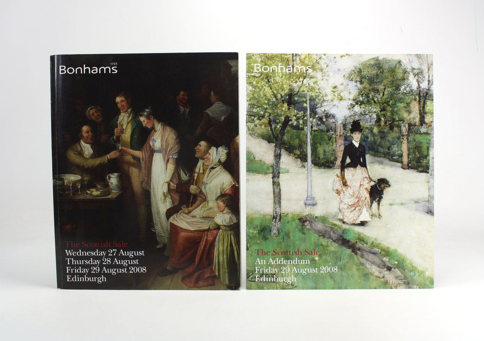 Bonhams, Edinburgh; The Scottish Sale plus Addendum, 27-29 August, 2008