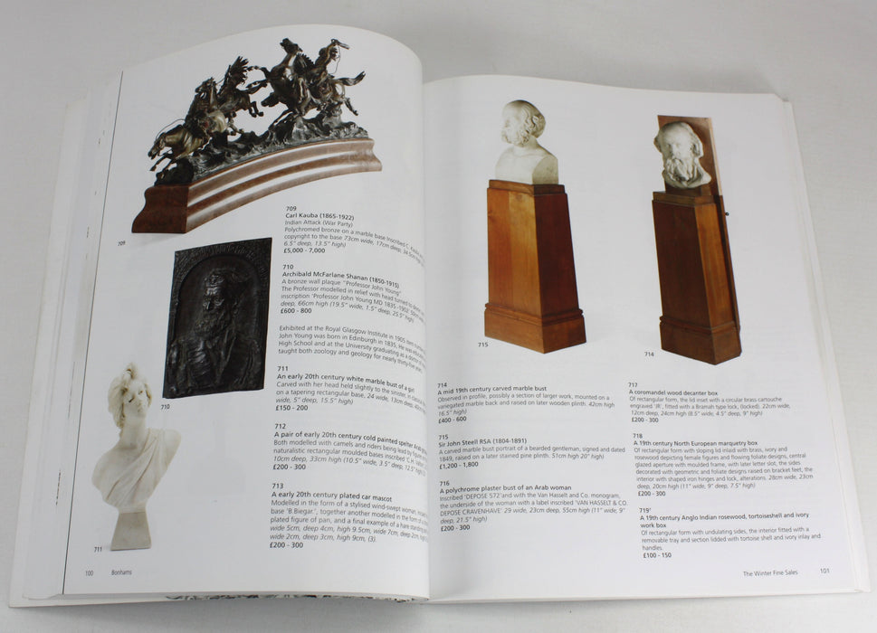 Bonhams, Edinburgh; The Winter Fine Sales, 8-10 December 2010