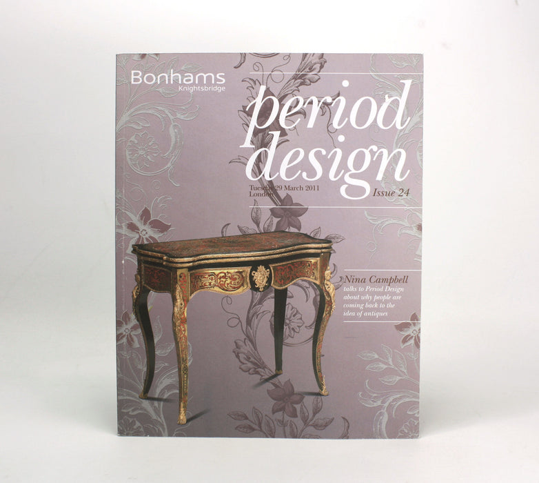 Bonhams, London; Period Design, Tuesday 29 March 2011