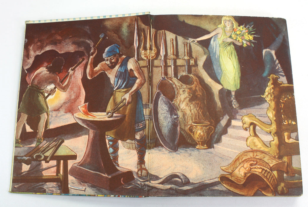Bookano Stories No. 17; With Pictures That Spring Up in Model Form, c. 1950, with charming pop-ups