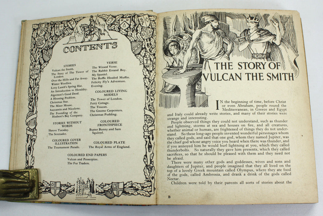 Bookano Stories No. 17; With Pictures That Spring Up in Model Form, c. 1950, with charming pop-ups