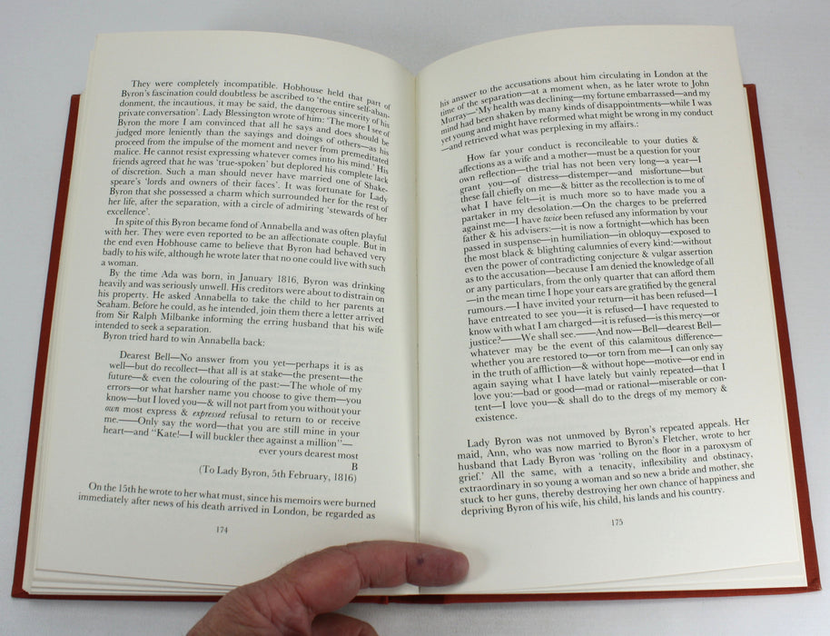 Bright Darkness; The Poetry of Lord Byron Presented in the Context of his Life and Times, Anne Fleming, 1983. Signed.