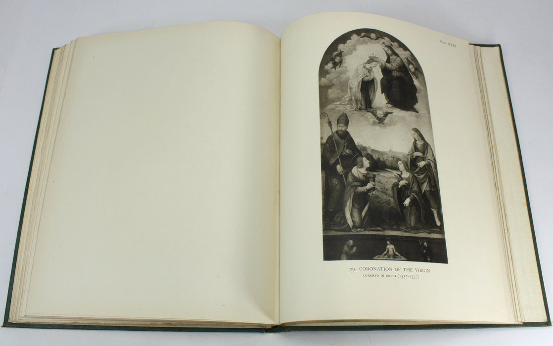 Burlington Fine Arts Club; 1920 Catalogue of an Exhibition of Florentine Painting Before 1500