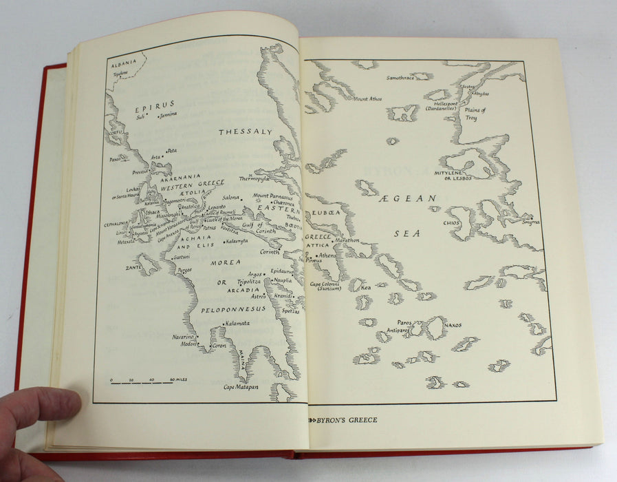 Byron; A Biography, 3 Volume set, Leslie A. Marchand, signed, 1957