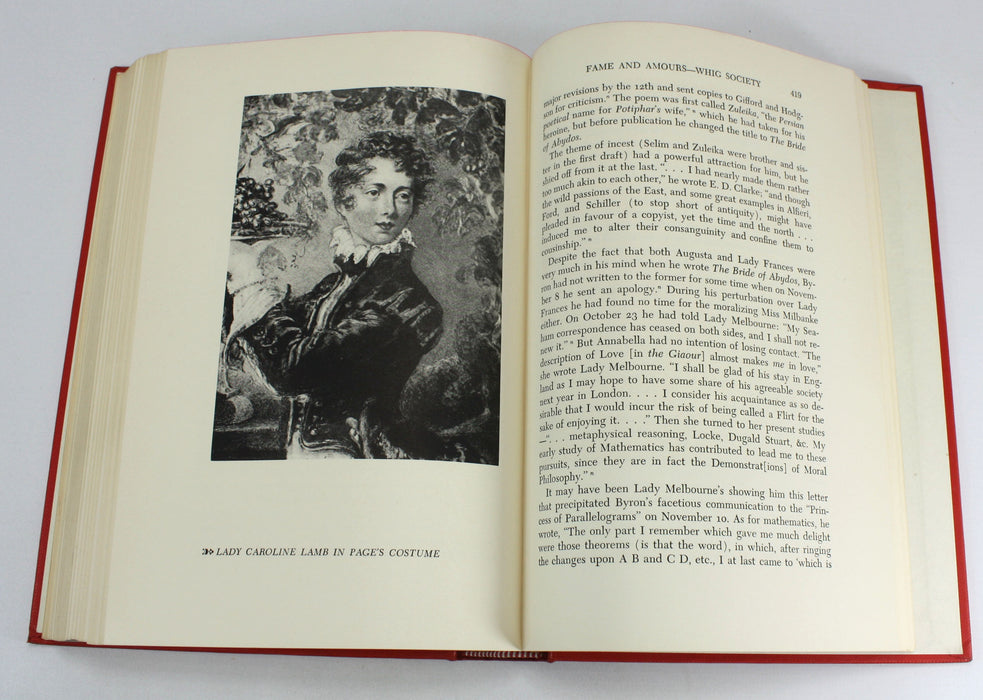 Byron; A Biography, 3 Volume set, Leslie A. Marchand, signed, 1957