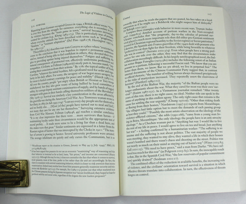 Cambridge Studies in Comparative Politics; The Logic of Violence in Civil War, Stathis N. Kalyvas, 2013
