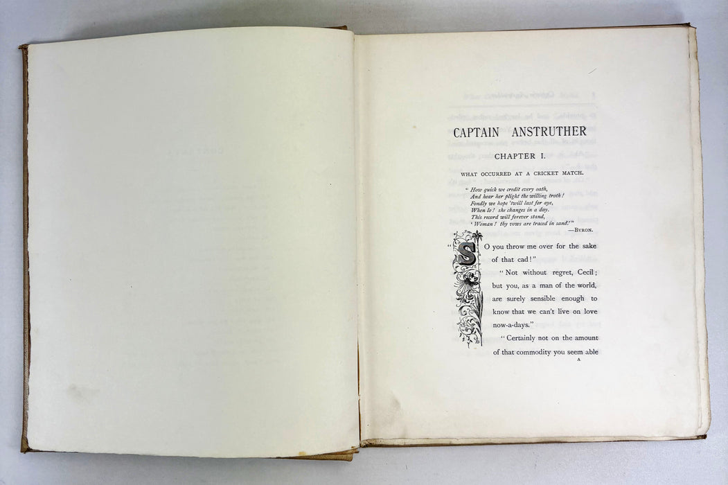 Captain Anstruther, Hunter Macdonald Ballingal, 1897 Private Printing , Perth, Signed and Inscribed
