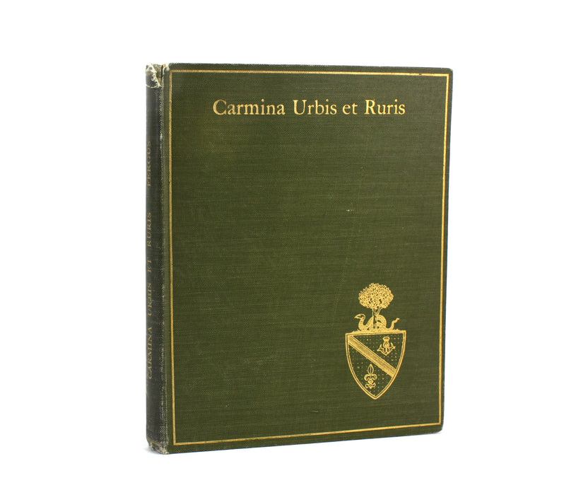 Carmina Urbis et Ruris, John F. Fergus, 1906 (for the Town and Country Medical Club, Glasgow)