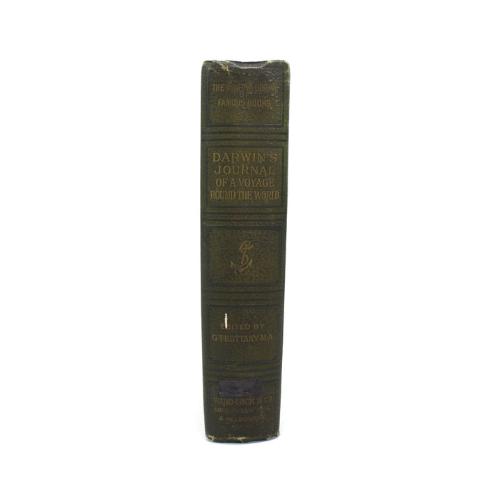 Charles Darwin; Journal of Researches into the Natural History and Geology of the Countries Visited During the Voyage of H.M.S. "Beagle" Round the World, 1889