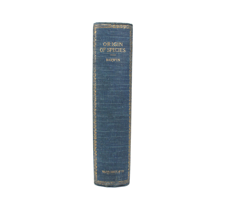 Charles Darwin; On the Origin of Species by Means of Natural Selection, or the Preservation of Favoured Races in the Struggle for Life, 1901, Ward, Lock