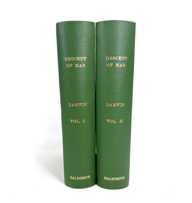 Charles Darwin; The Descent of Man and Selection in Relation to Sex, John Murray, 1888, Second edition, 22nd Thousand