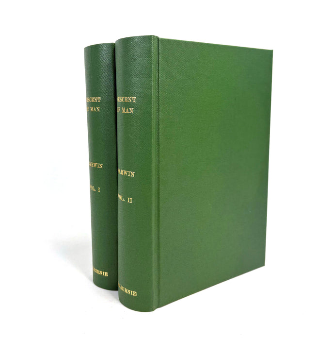 Charles Darwin; The Descent of Man and Selection in Relation to Sex, John Murray, 1888, Second edition, 22nd Thousand
