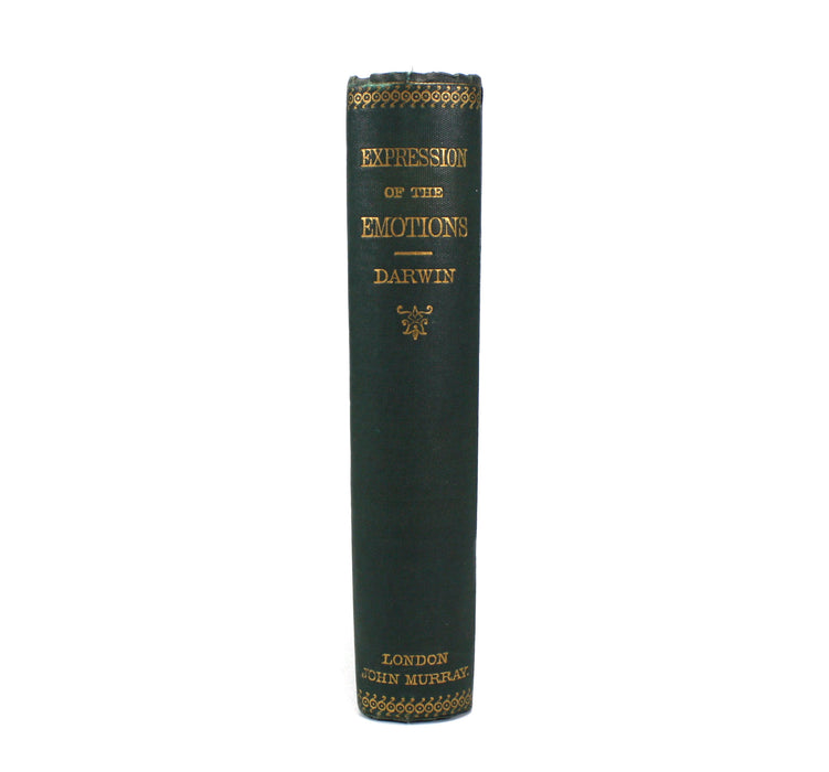 Charles Darwin; The Expression of the Emotions in Man and Animals, John Murray, 1873, Tenth Thousand