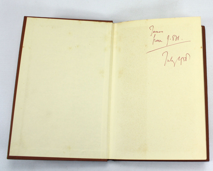 Charles Darwin; The Living Thoughts of Darwin, with Julian Huxley and James Fisher, 1958. Signed Presentation copy from Julian Huxley.
