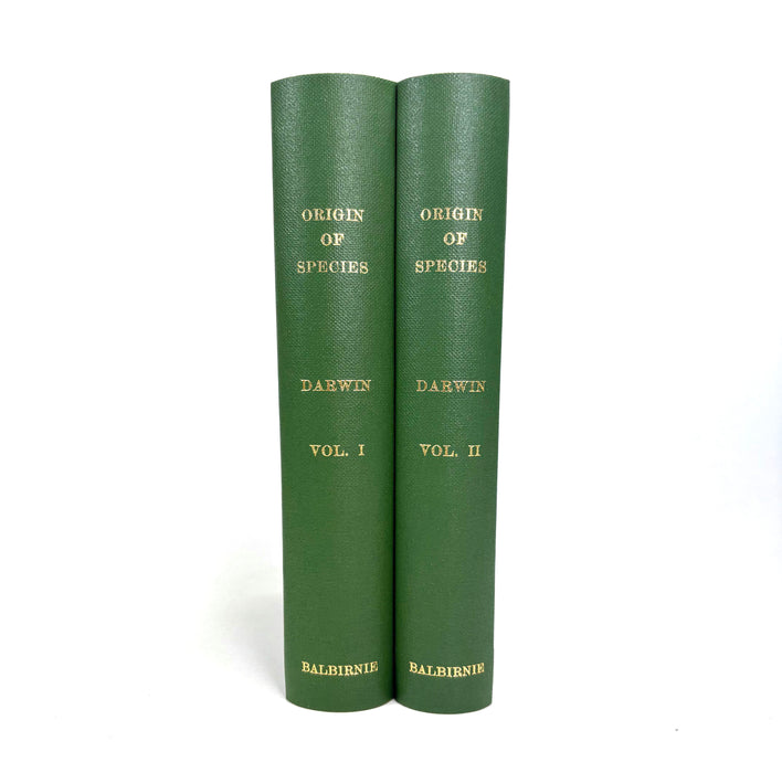 Charles Darwin; The Origin of Species by Means of Natural Selection, or the Preservation of Favoured Races in the Struggle for Life, 1888, Sixth edition, 33rd Thousand, John Murray