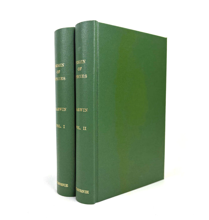 Charles Darwin; The Origin of Species by Means of Natural Selection, or the Preservation of Favoured Races in the Struggle for Life, 1888, Sixth edition, 33rd Thousand, John Murray