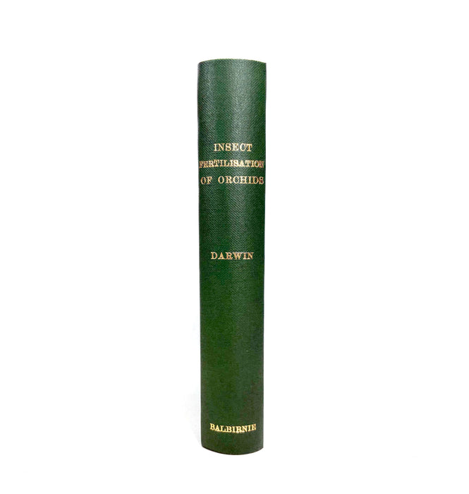 Charles Darwin; The Various Contrivances by Which Orchids are Fertilised by Insects, 1885, Second Edition, Revised, Fourth Thousand, John Murray