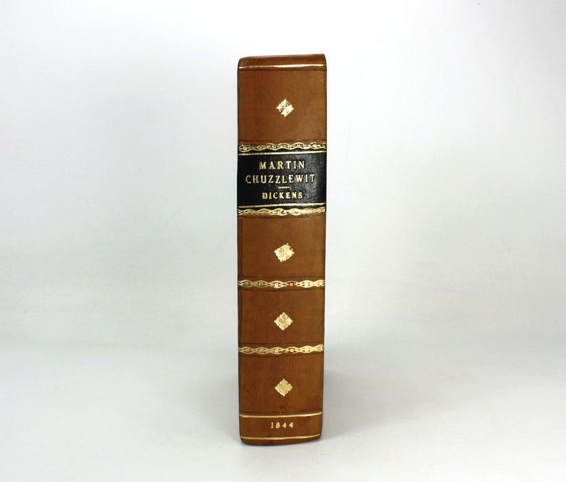 Charles Dickens; The Life and Adventures of Martin Chuzzlewit, Chapman and Hall. First book edition, 1844.
