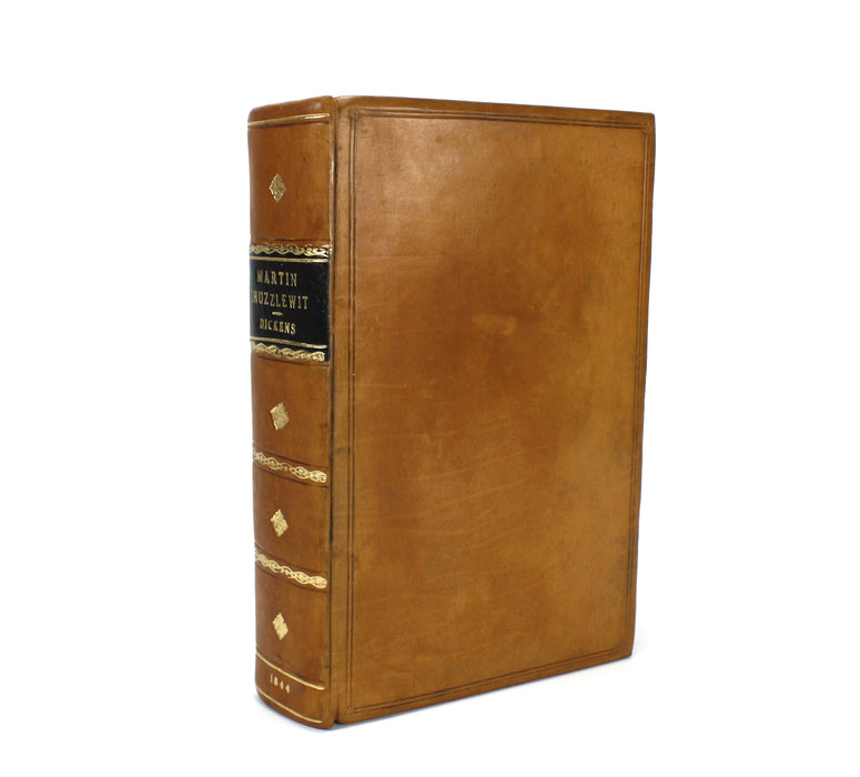 Charles Dickens; The Life and Adventures of Martin Chuzzlewit, Chapman and Hall. First book edition, 1844.