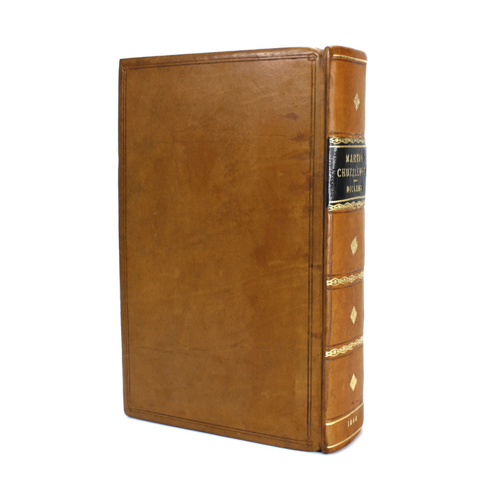 Charles Dickens; The Life and Adventures of Martin Chuzzlewit, Chapman and Hall. First book edition, 1844.