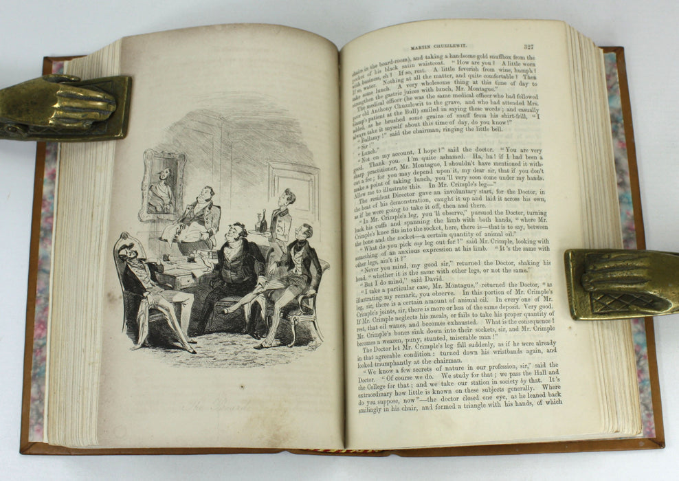 Charles Dickens; The Life and Adventures of Martin Chuzzlewit, Chapman and Hall. First book edition, 1844.