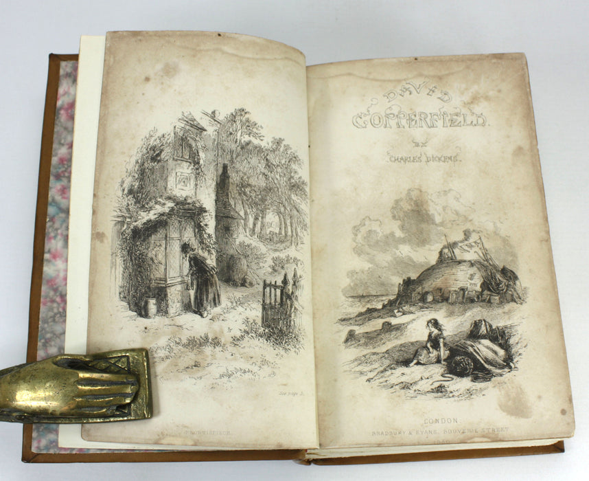 Charles Dickens; The Personal History of David Copperfield, Bradbury & Evans. First book edition, 1850.