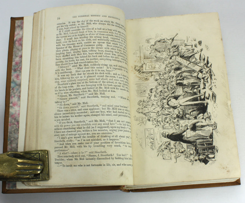 Charles Dickens; The Personal History of David Copperfield, Bradbury & Evans. First book edition, 1850.