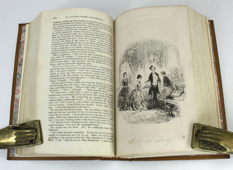 Charles Dickens; The Personal History of David Copperfield, Bradbury & Evans. First book edition, 1850.