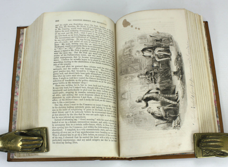 Charles Dickens; The Personal History of David Copperfield, Bradbury & Evans. First book edition, 1850.