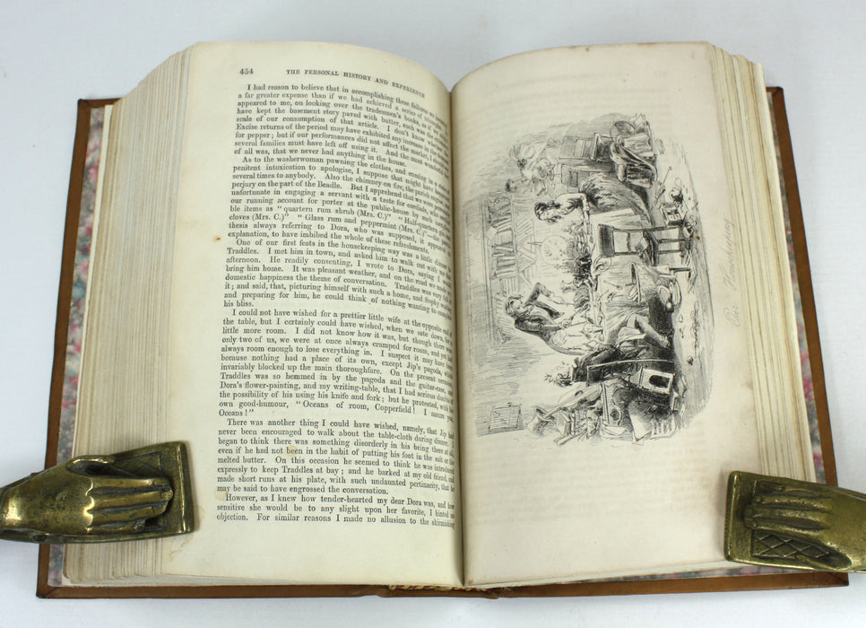 Charles Dickens; The Personal History of David Copperfield, Bradbury & Evans. First book edition, 1850.
